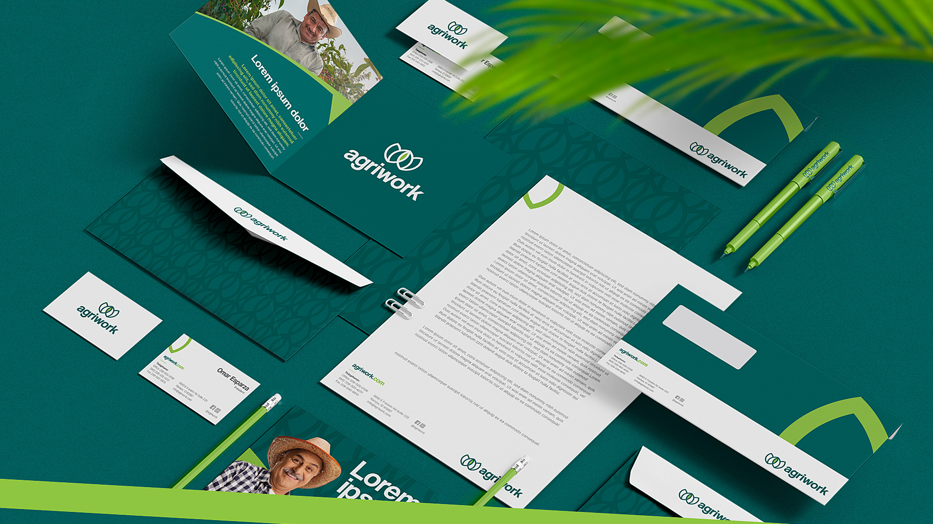 Agriwork brand identity project