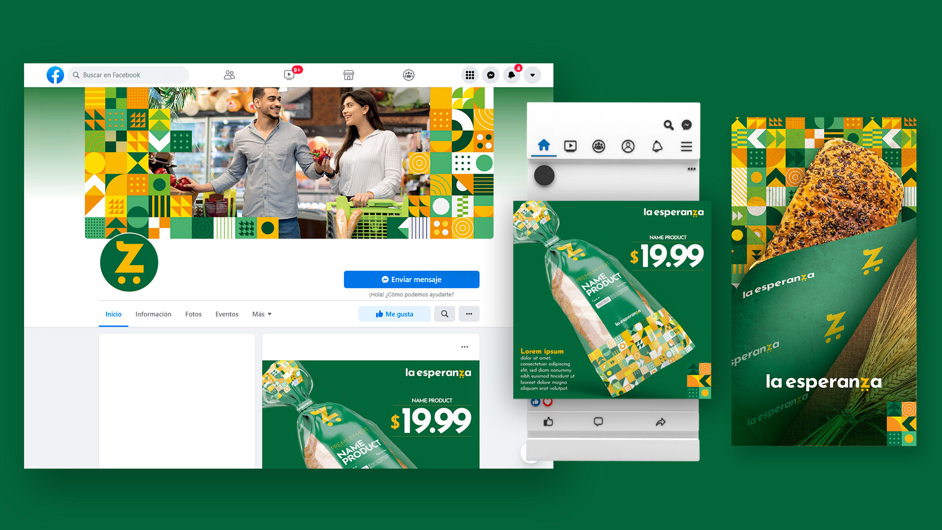 La Esperanza brand redesign project